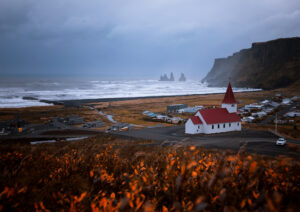 Drone image, travel Photography From Iceland