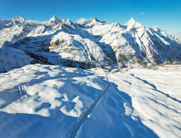 Drone images, Mountains in Switzerland